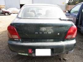 2002 TOYOTA ECHO GREEN 1.5L MT Z16469